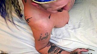 Blowjob for tied up bbc