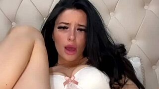 Horny British slut plays with herself