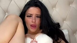 Horny British slut plays with herself