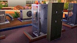Raven works out in episode thirty