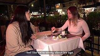coercing her friend leads to her fucking a homeless guy