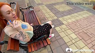 hottie gets dicked down in public toilet