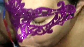 latina bbw swallows cum after deepthroat and gagging
