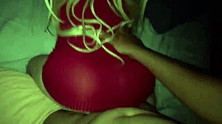 Tight brazilian pussy stretched by massive cock