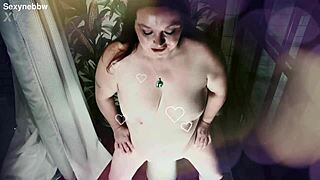 Sexy Bbw Trains Ass With Three Plugs
