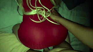 Tight brazilian pussy stretched by massive cock
