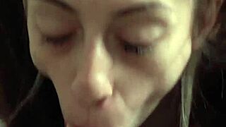 Submissive Candie Cross gets face fucked