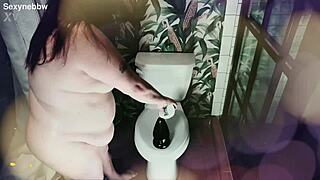 Sexy Bbw Trains Ass With Three Plugs