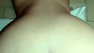 Let my roommate cum inside my tight pussy huge ass gets fucked