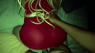 Tight brazilian pussy stretched by massive cock