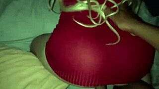 Tight brazilian pussy stretched by massive cock