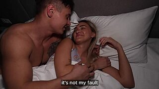 wife makes him hard and sucks him all up