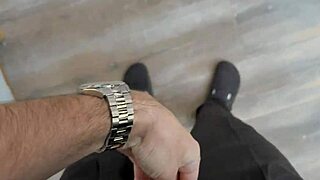 I caught stepbrother jerking off