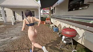 kira gets ass and mouth fucked