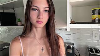 step daughter sex accident with sophie tyler in bed