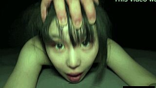Her soul left her body during the intense asian 3some