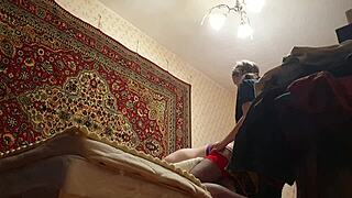 Russian Mistress Strapon Anal Submission