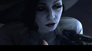 Lady Dimitrescu Gives Blowjob