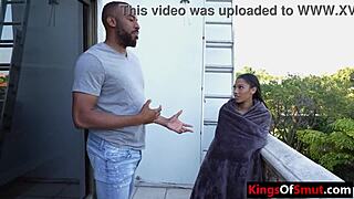 ebony teen screwed by angry black man
