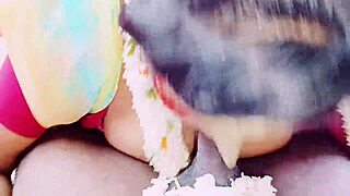 Indian Bhabi Gives Best Blowjob With Dirty Talk