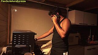 Voyeur aria sloane caught touching herself watching roommate