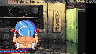 Anime girls enjoy hentai group fun