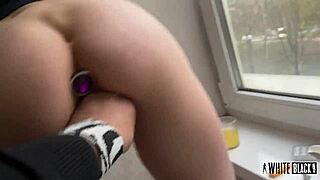 Submissive Amateur Gets Trained Hard With Fisting Outdoors Publicly
