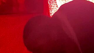 Bbw almost caught during recording session