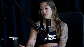 Flor de damiana gives revealing interview full of playful moments in brazil.