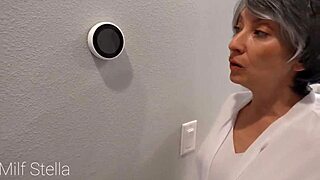 Stepson-in-law caught peeping up my short skirt - gilf adventures e15 - free video