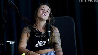 Flor de damiana gives revealing interview full of playful moments in brazil.