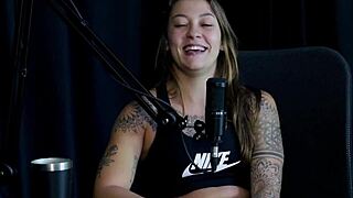Flor de damiana gives revealing interview full of playful moments in brazil.