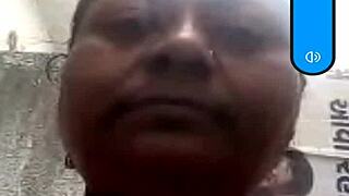 Indian Wife's Big Tits Milf Action