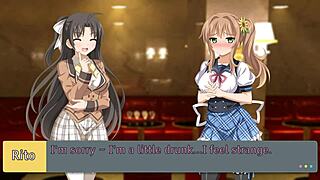 my tipsy girlfriend teases during japanese audio with english subtitles