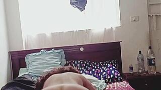 Bride enjoys post party sex