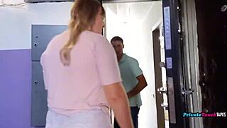 Russian chubby gets intense fuck in by stranger