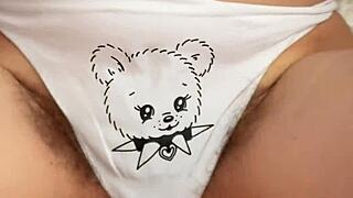 Horny Petite Girl Shows Her Natural Body