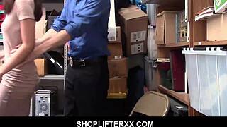 mall cop fucks shoplifter to clear charges