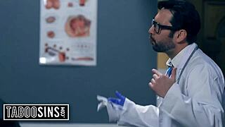 Cheating wife enjoys intense doctor encounter