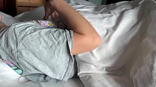 Perfect ass latina lets big cock feel her tight pussy