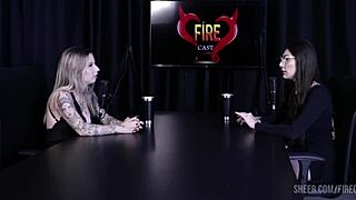 latina participates in interview and casting