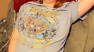 Pregnant woman enjoys christmas day four
