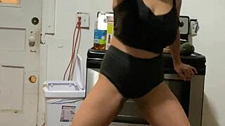 Anna maria mature latina sexy dominican milf in black part three