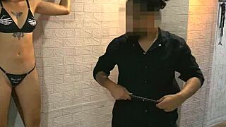 Submissive takes black cock