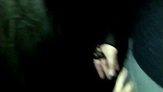 Strange girl sucks cock and swallows