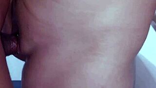 Blonde wants all semen in mouth after intense session