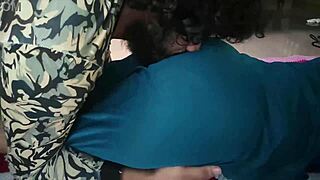 Desi couple shares passionate kisses