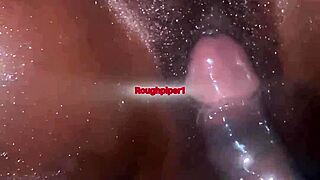 Black Dick Pounded Curvy Girl To Creampie