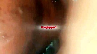 Black Dick Pounded Curvy Girl To Creampie