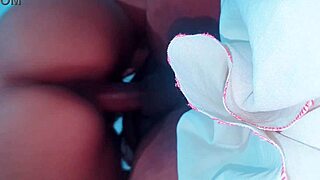 Curvy latina rides monster cock while husband works extra